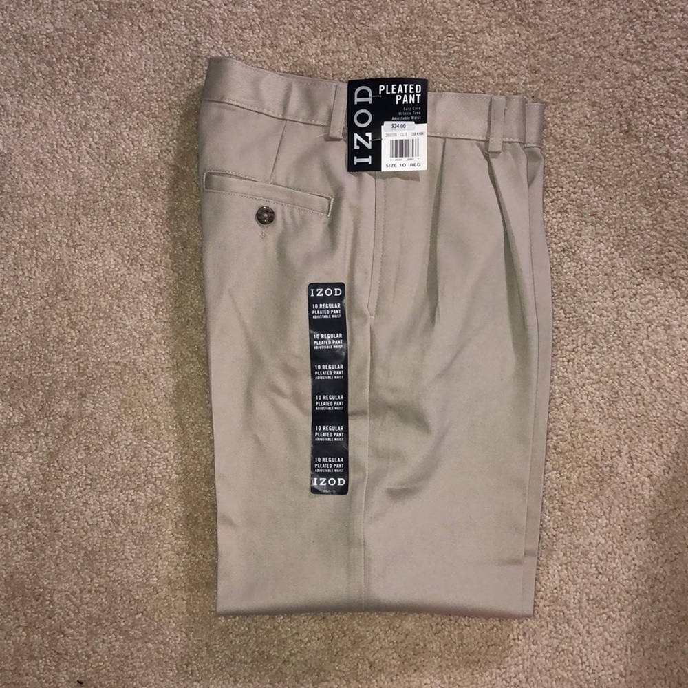 Boys Izod Khaki Pants